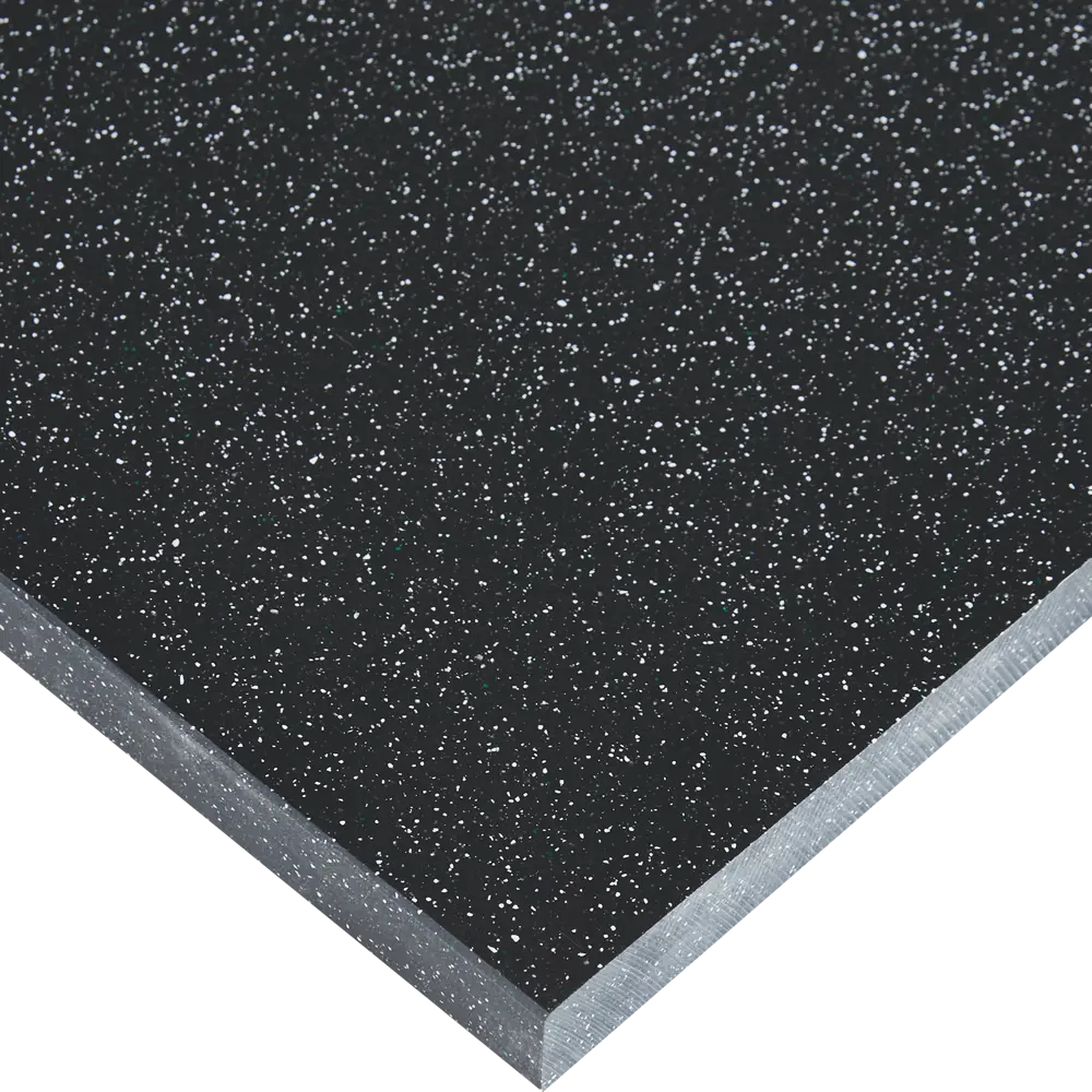Столешница Найт 120x60x2 см искусственный камень цвет чёрный Santreyd STLM-2080350 - Вид №2