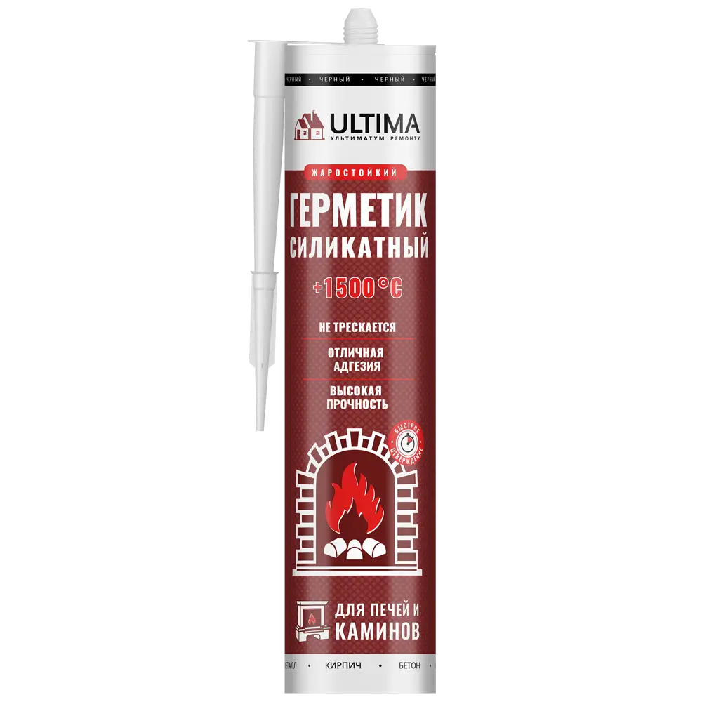 Герметик гидроизоляционный для печи и камина Ultima1500 260 мл STLM-2143430 - Вид №1