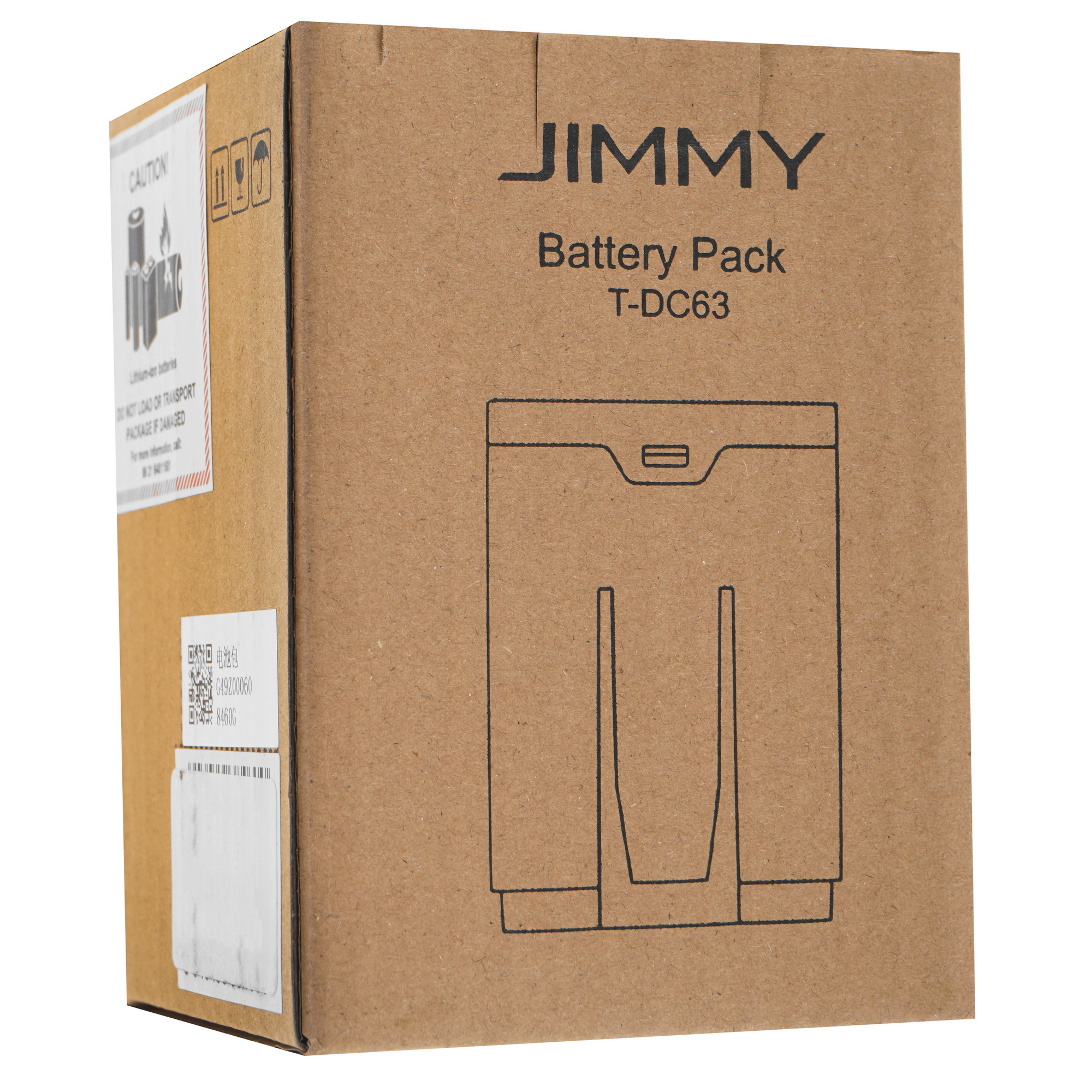 5449333 Аккумуляторная батарея Jimmy T-DC63-LIS STDN-0090107 - Вид №3
