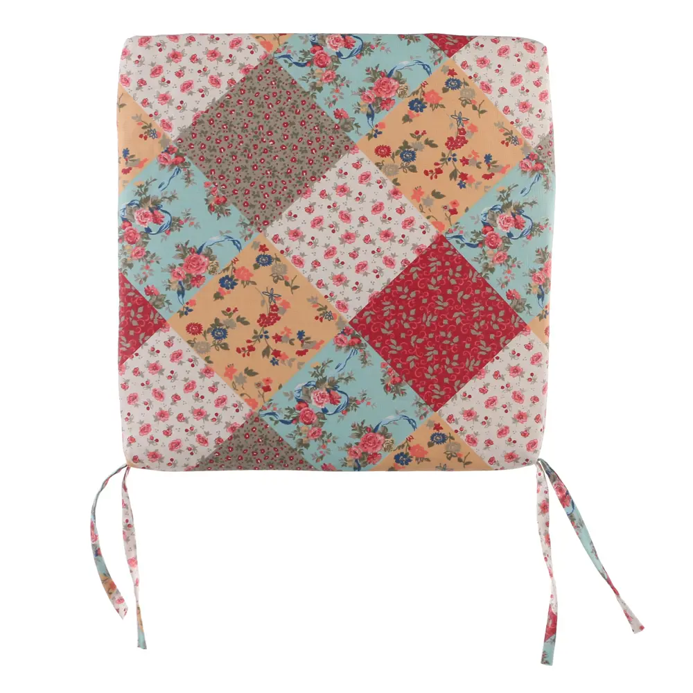 Галета «Пэчворк» на молнии 40х40 см цвет красный Santreyd STLM-2045005