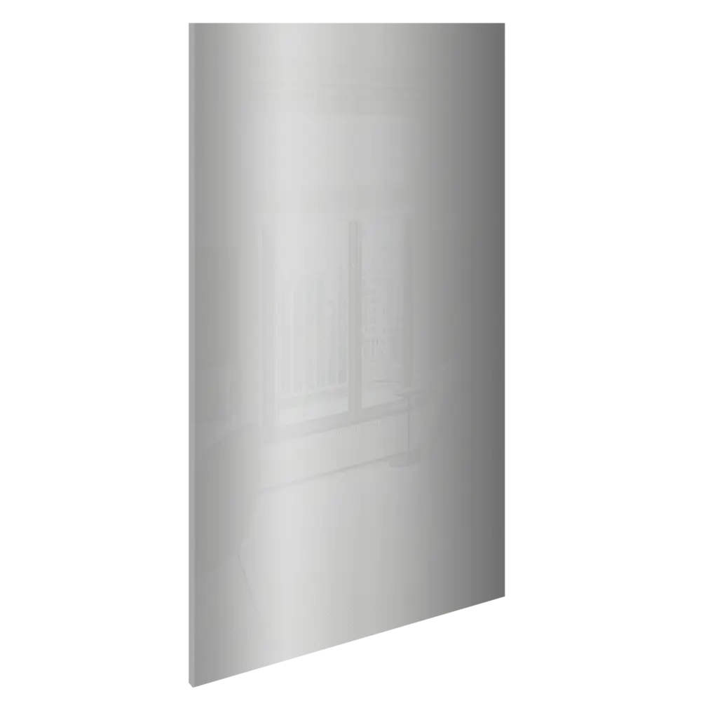 Фасад кухонного шкафа Аша 59.7x102.1 см KONSENSA ДСП цвет серебро Аша серебро STLM-2086869 - Вид №1