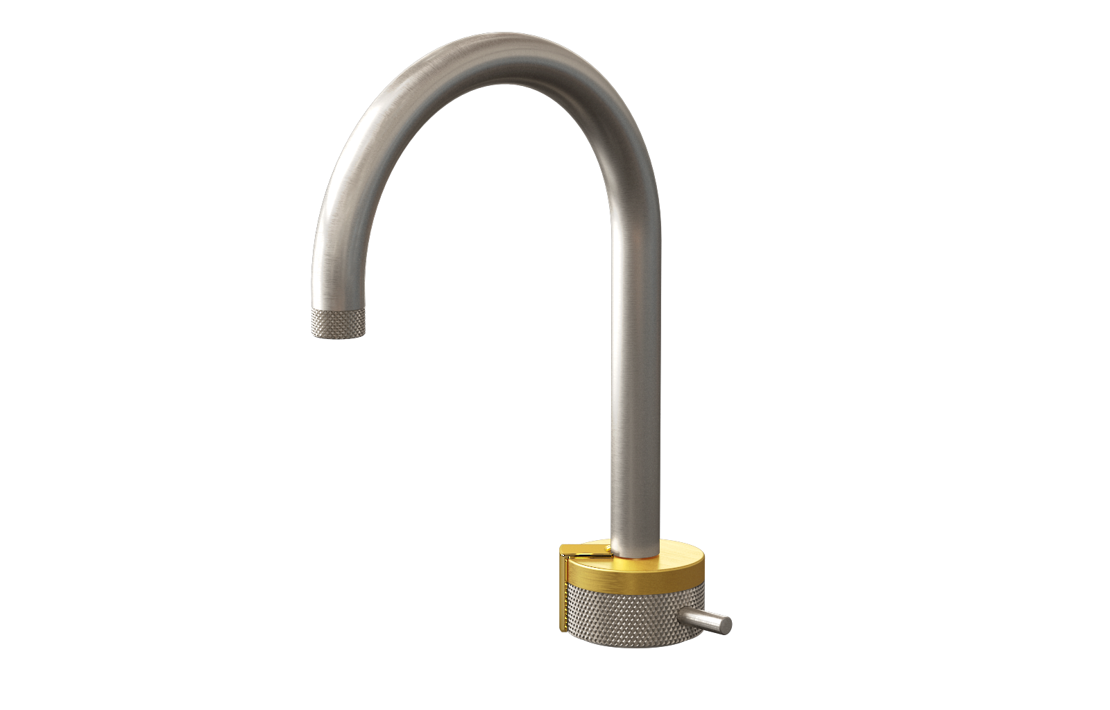 E-11502-R1BAU-L2AU-BNi Однорычажный прогрессивный смеситель для раковины - излив 16см GRAFF MOD+