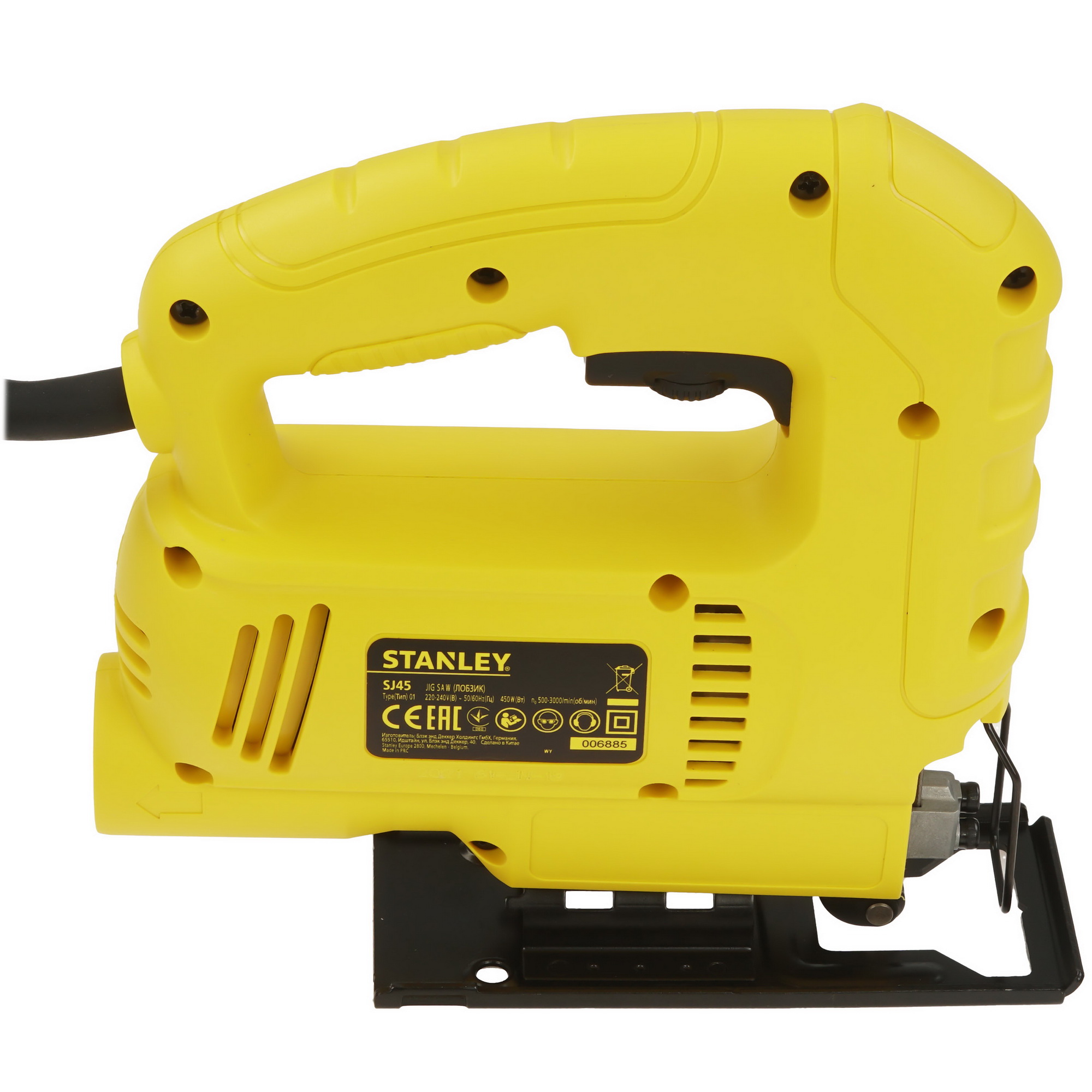 Электрический лобзик Stanley SJ45 5413098 STDN-0066907 - Вид №3