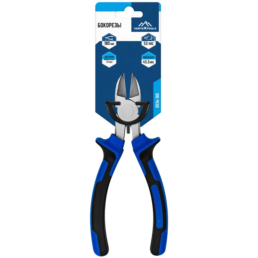 Бокорезы VERTEXTOOLS 0036-180 для точной резки проводов 89409735 STLM-1566568 - Вид №2