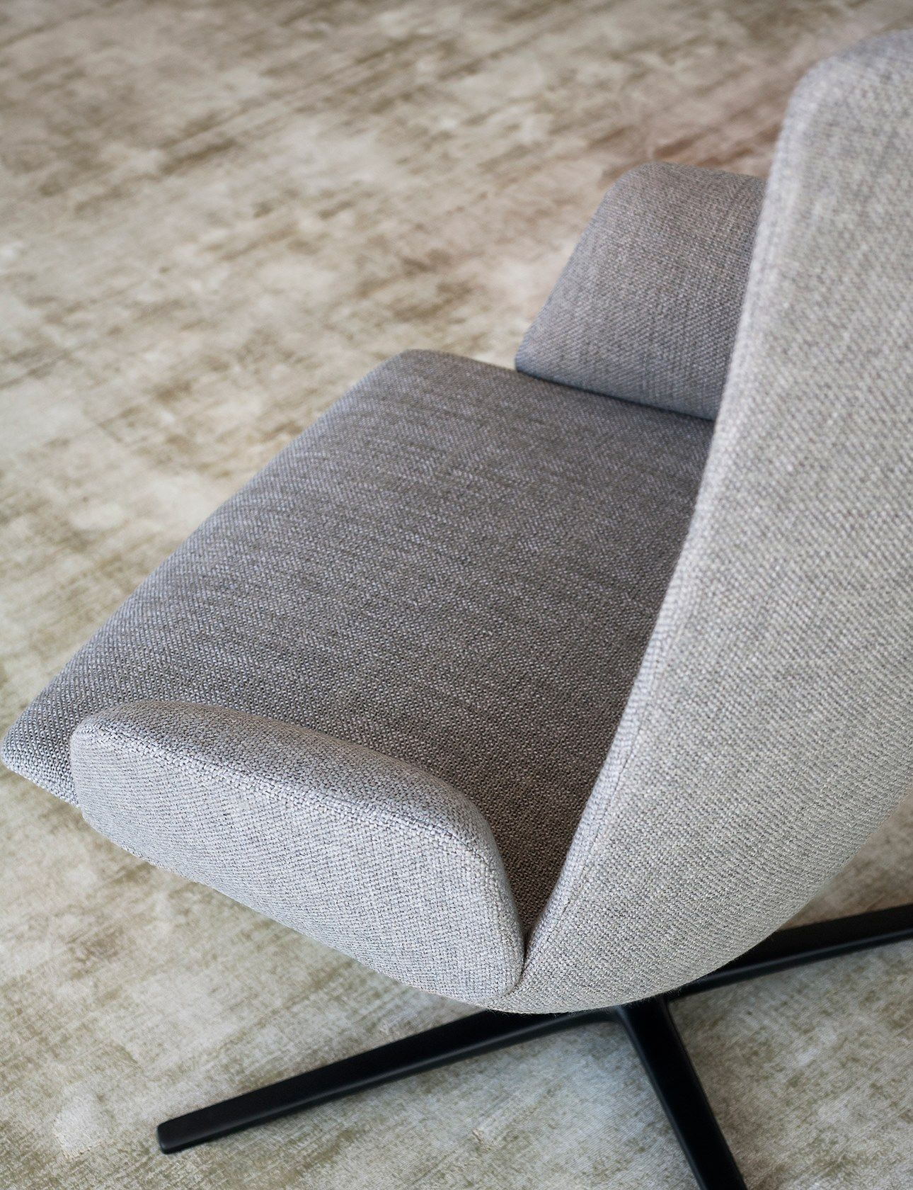 Вращающееся кресло с высокой спинкой Desalto Calum ARCH-00144861 - Вид №5