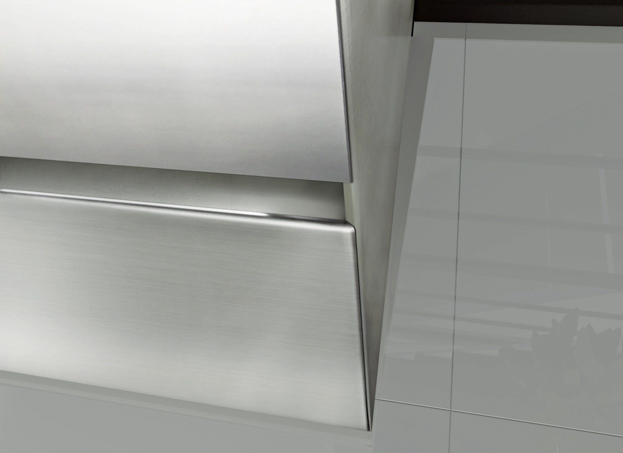 Кухня из нержавеющей стали без ручек Miratap GRAD45 ARCH-00147624 - Вид №4