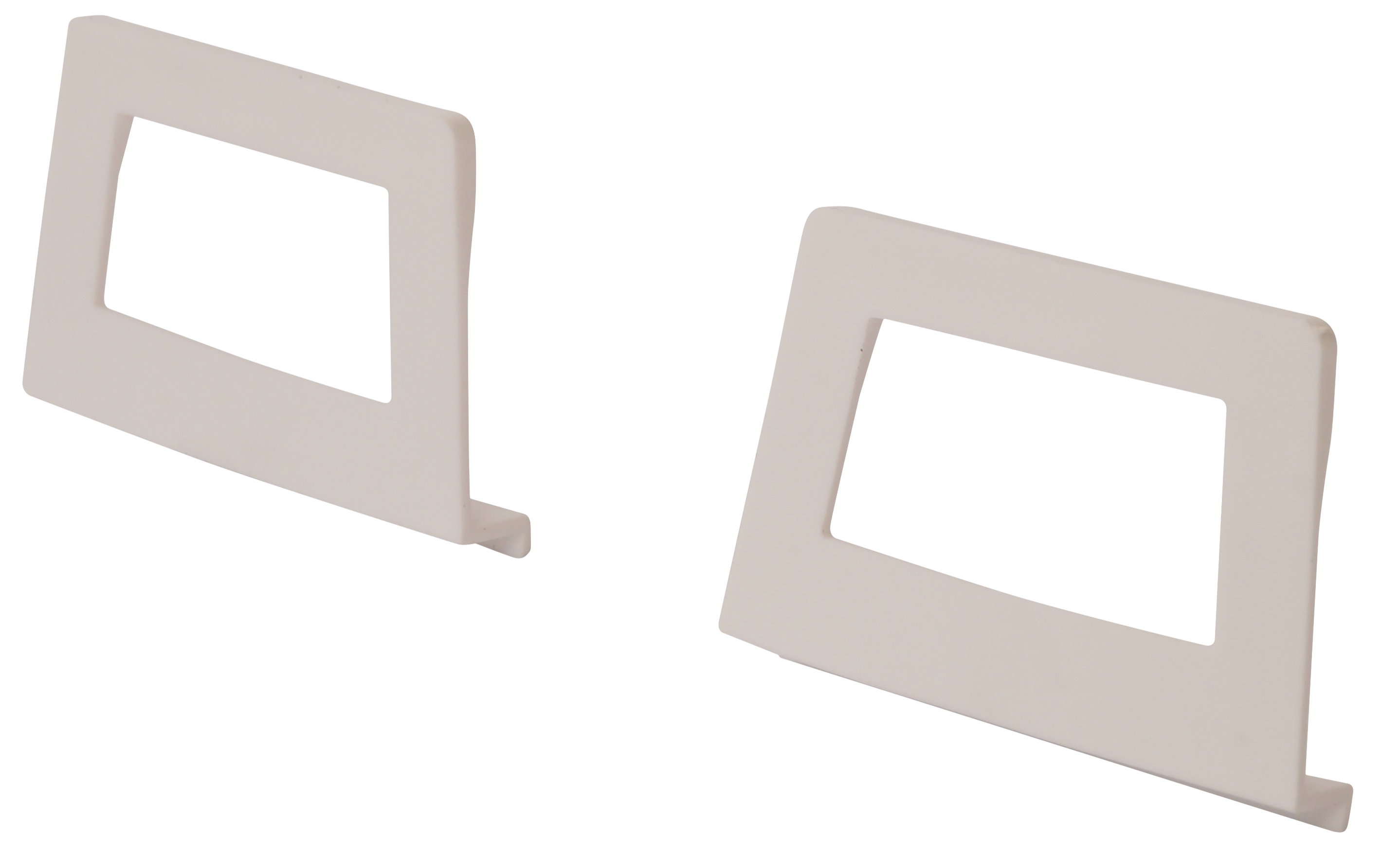 84966606 Ручки для москитных сеток ПВХ цвет белый 2 шт. STLM-0057459 TECH-KREP  - Вид №2