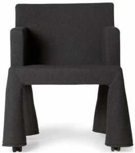 moooi Кресло с подлокотниками на колесиках