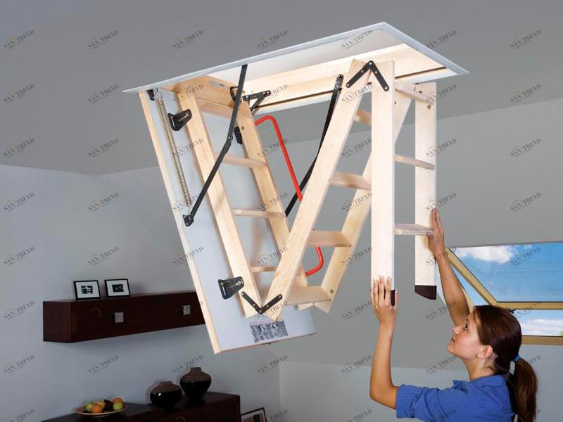 Fakro Выдвижная лестница из дерева sun-id-1450496