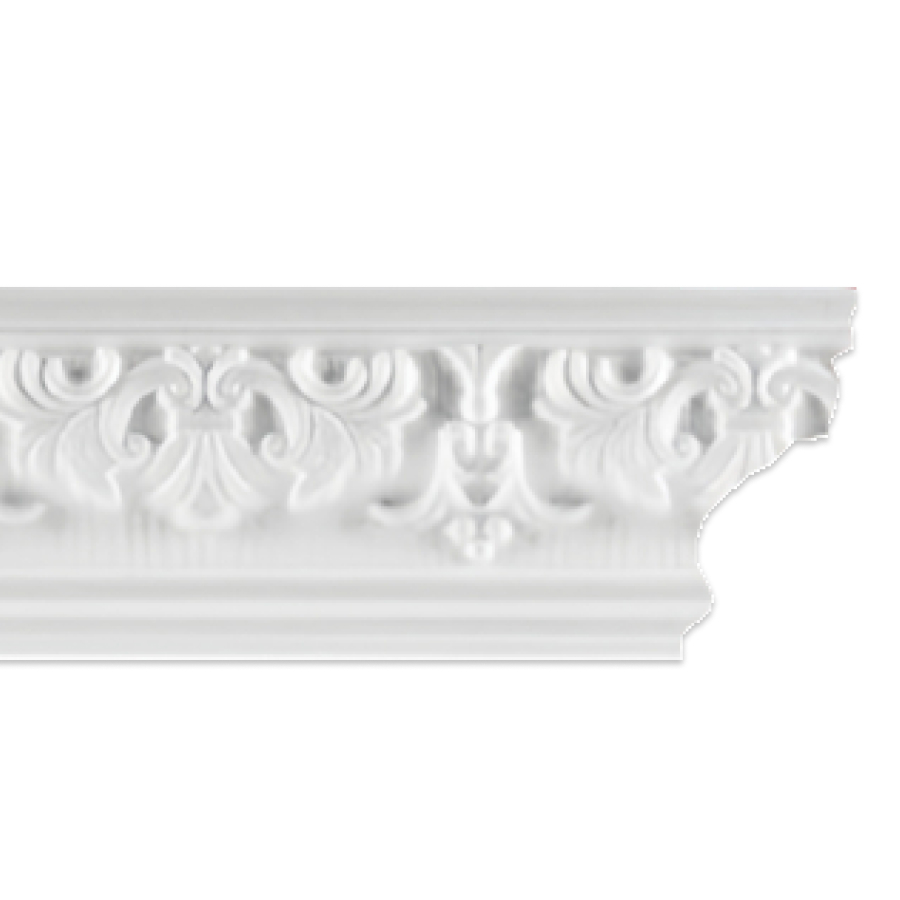 Плинтус потолочный инжекционный D 134/70 (45 шт. в упак.) Decor Ek STSR-2023