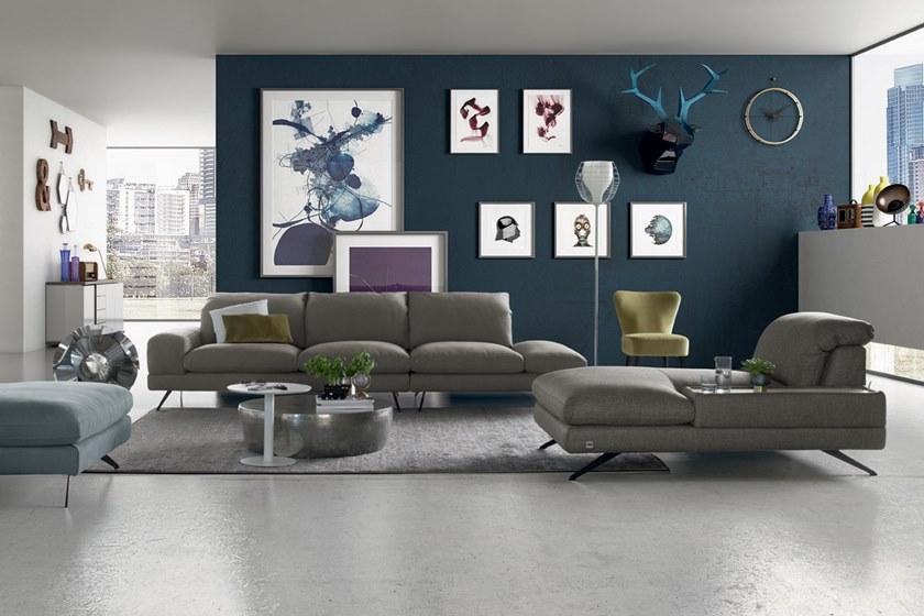 Febal Casa 3-х местный тканевый диван с подголовником Scena sun-id-1397588 - Вид №3