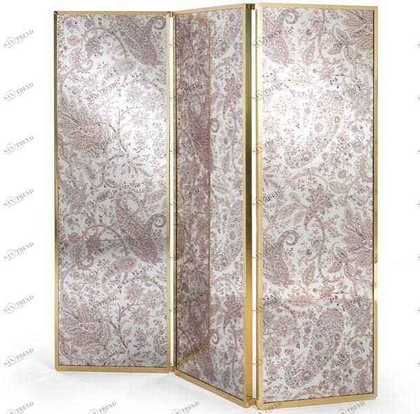 ETRO Home Interiors Экран из латуни и стекла  E.gat.551.a 