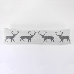 en_ny0056 Подушка-валик с орнаментом deer, 20х80 см EnjoyMe