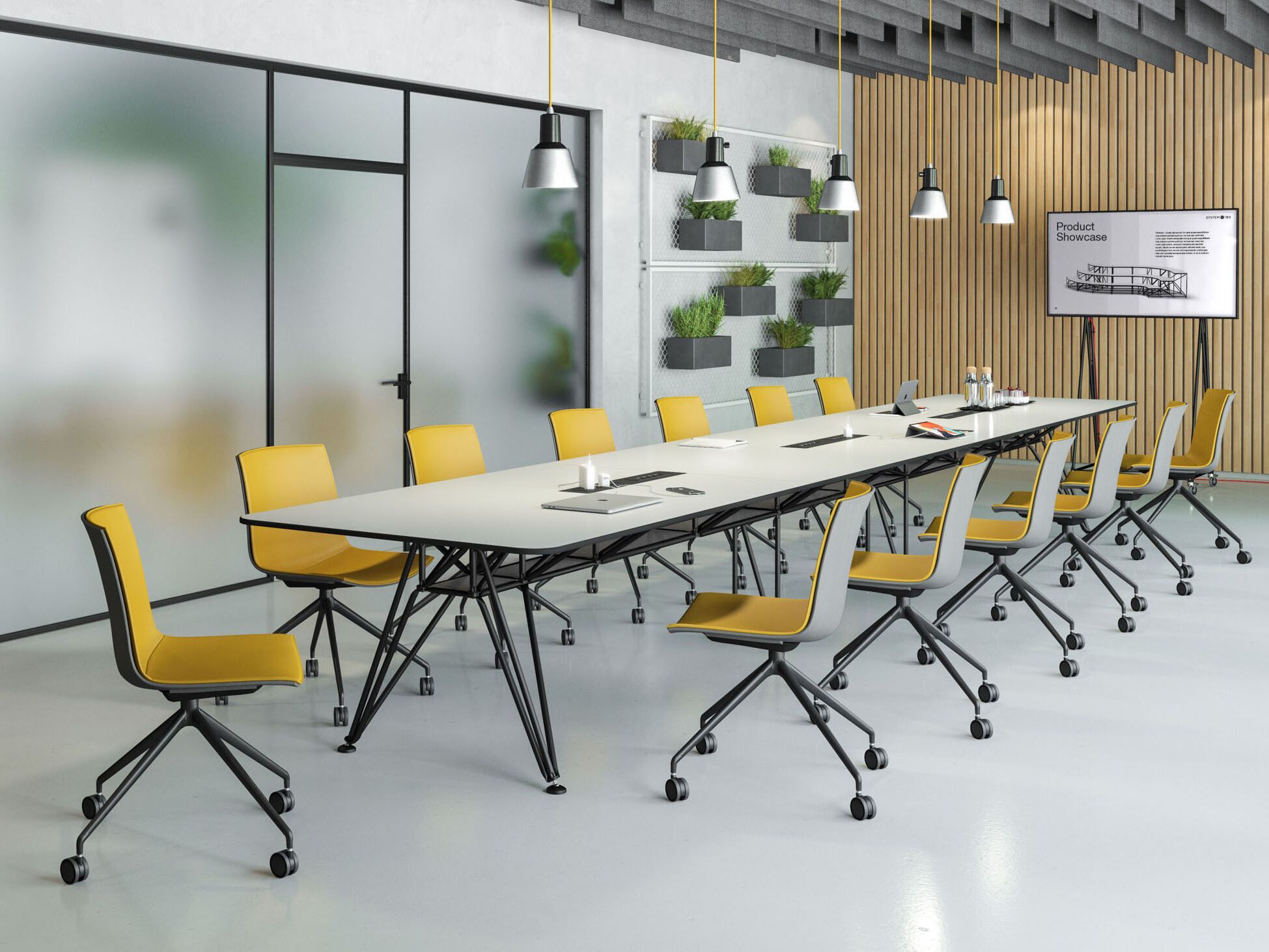 Прямоугольный стол для совещаний System 180 K Table System ARCH-00093044 - Вид №2