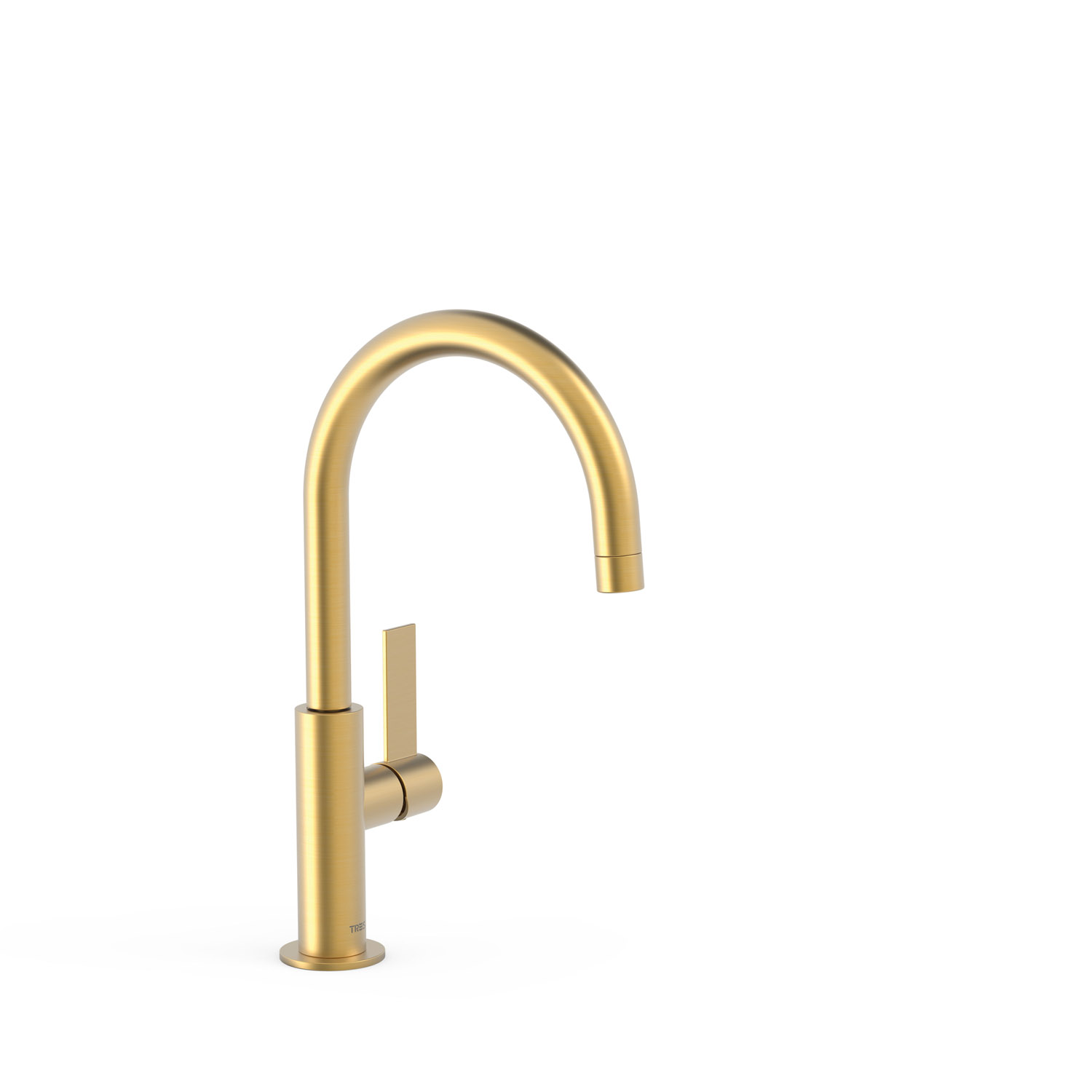 ПРОЕКТ-Смеситель для раковины TRES High с одной ручкой и боковым рычагом-21190501OM TRES Project