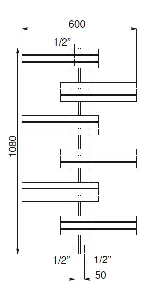 Полотенцесушитель / Babyla Cordivari sun-id-376941 - Вид №2