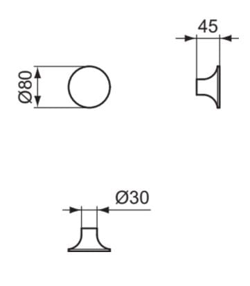 Металлический халат Ideal Standard La Dolce Vita ARCH-00081663 - Вид №14