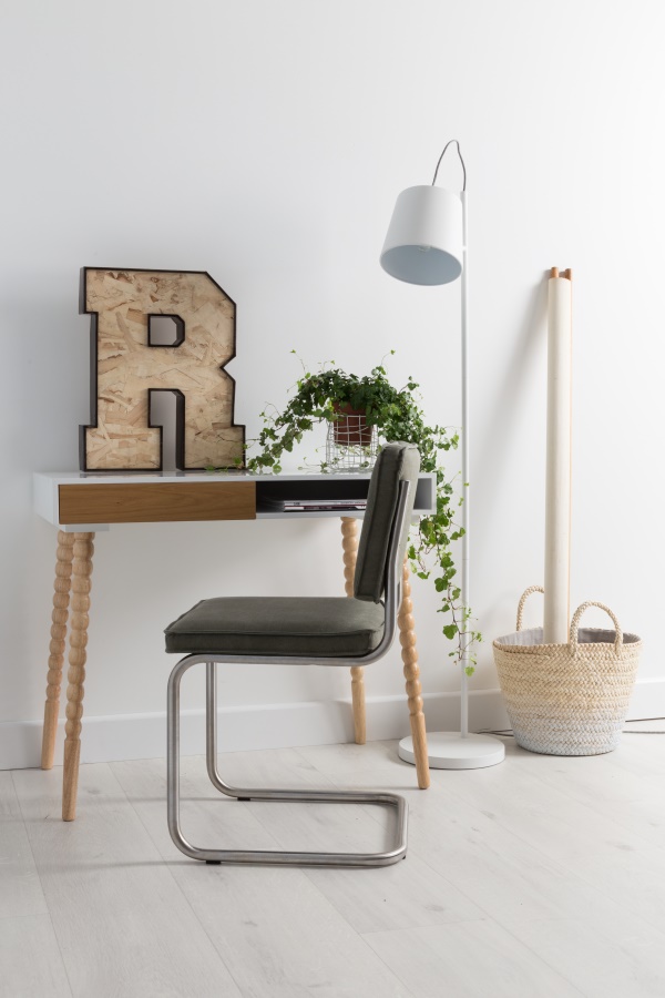 Лампа напольная Buckle Head, белая Zuiver 5002039 - Вид №4