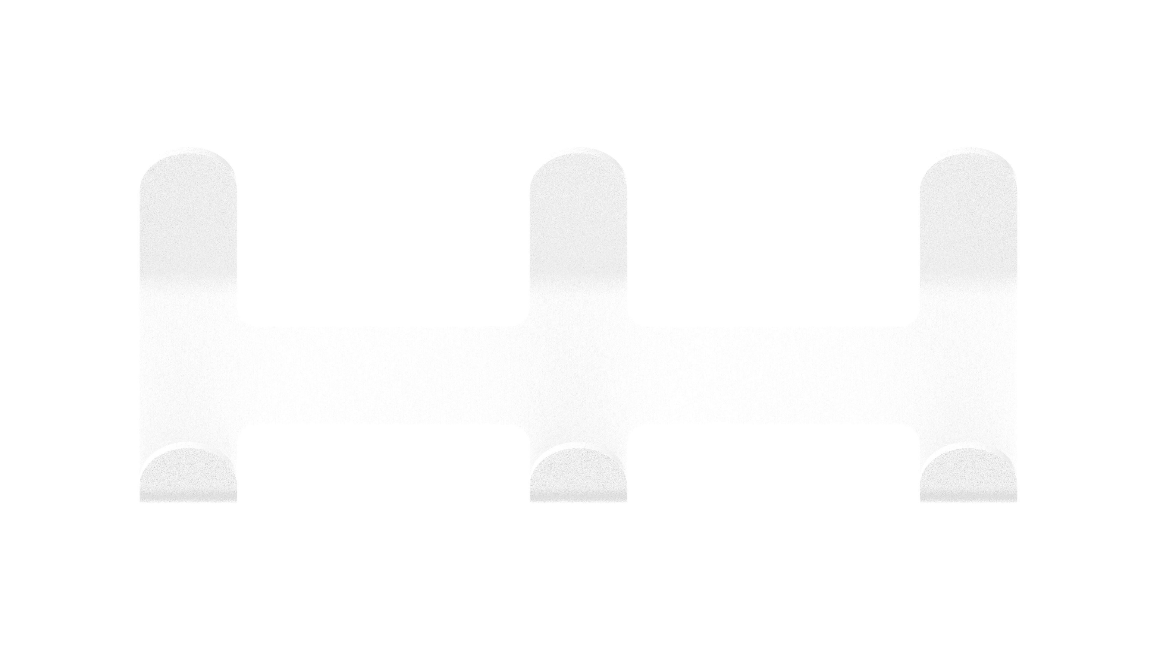 Стальная настенная вешалка с порошковым покрытием FUNCTIONALS SEI ARCH-00141446 - Вид №21