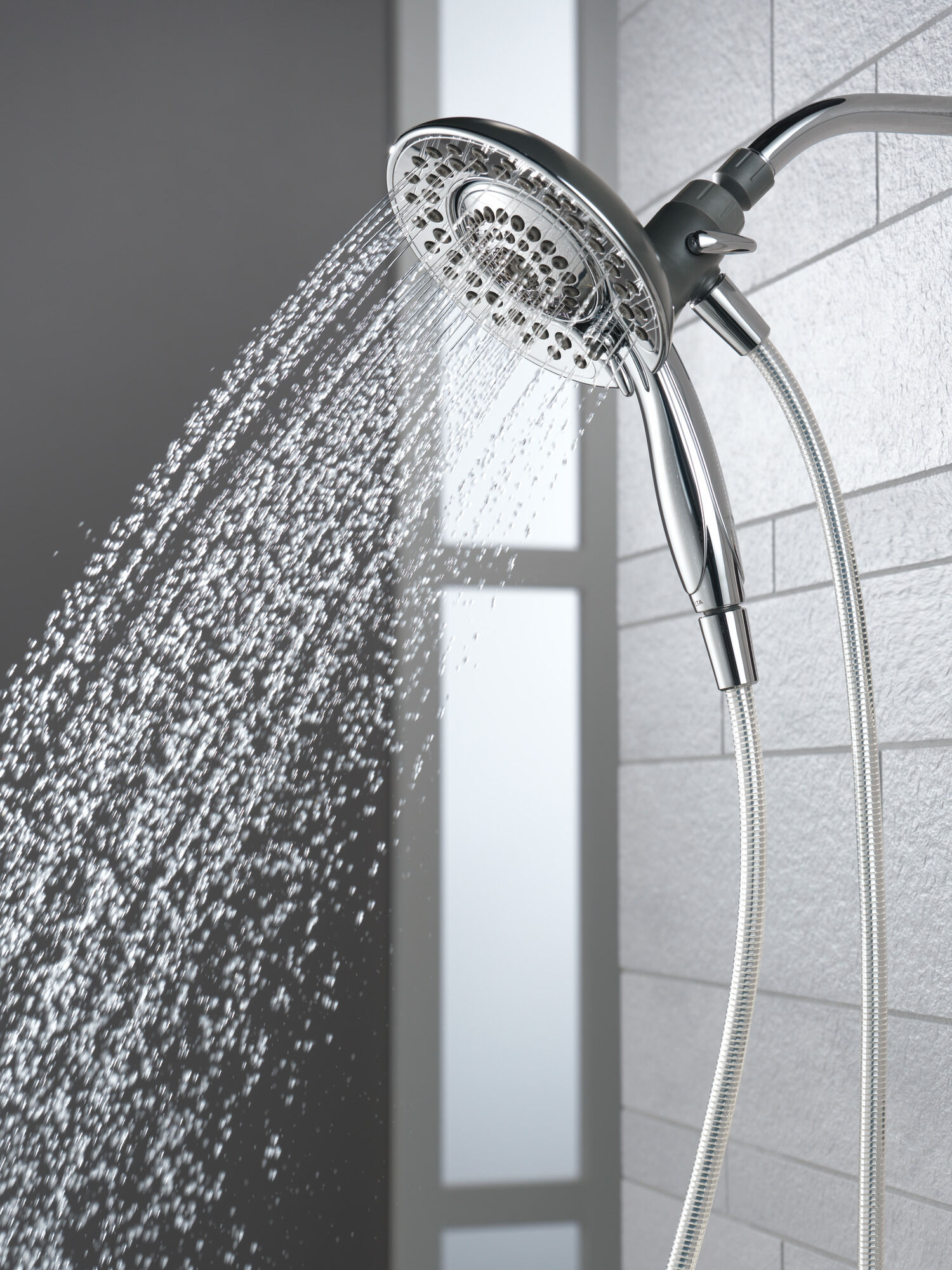75583C In2ition® Душ 2 в 1 с 5 настройками Delta Faucet Universal Showering Хром  - Вид №4