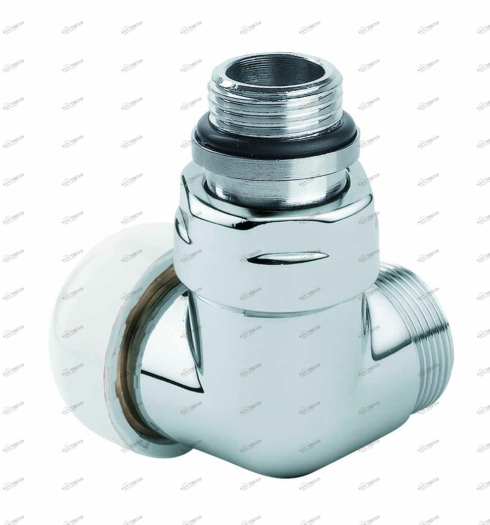 Carlo Poletti V75101ISX Держатель коаксиальный, правый или левый с соединением под стальную трубу 