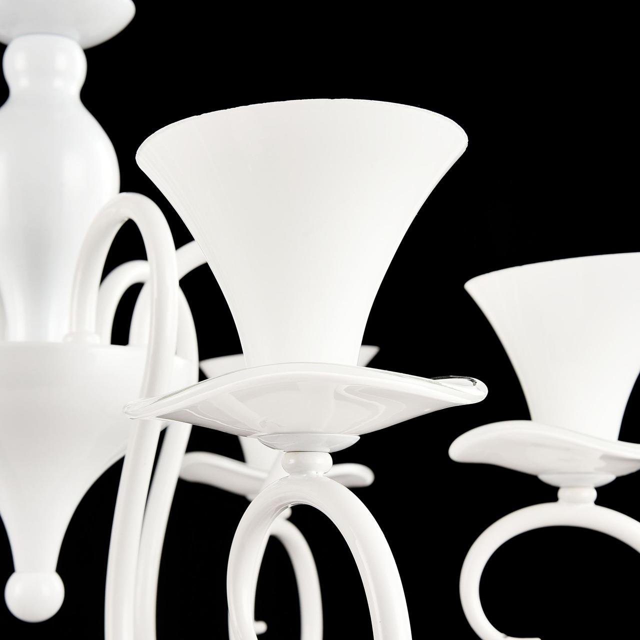 Подвесная люстра Freya Fabre FR2001-PL-06-W FREYA ДИЗАЙНЕРСКИЕ, FABRE 186259 Белый  - Вид №1