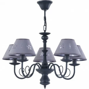 Подвесная люстра Freya Emily FR2537PL-05GR FREYA EMILY GRAY 187180 Серый