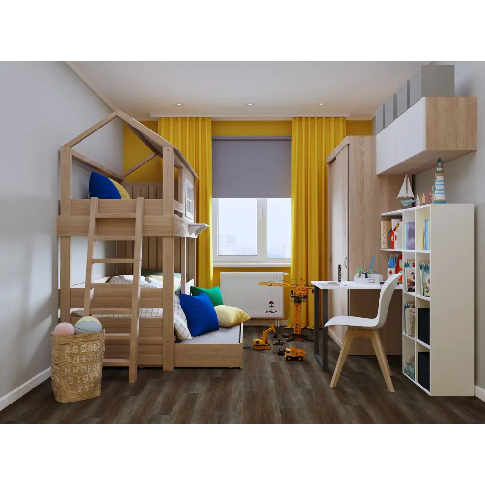 Santreyd — универсальная мебельная панель белая 200×40×1,6 см 82036031 STLM-0018040 - Вид №3