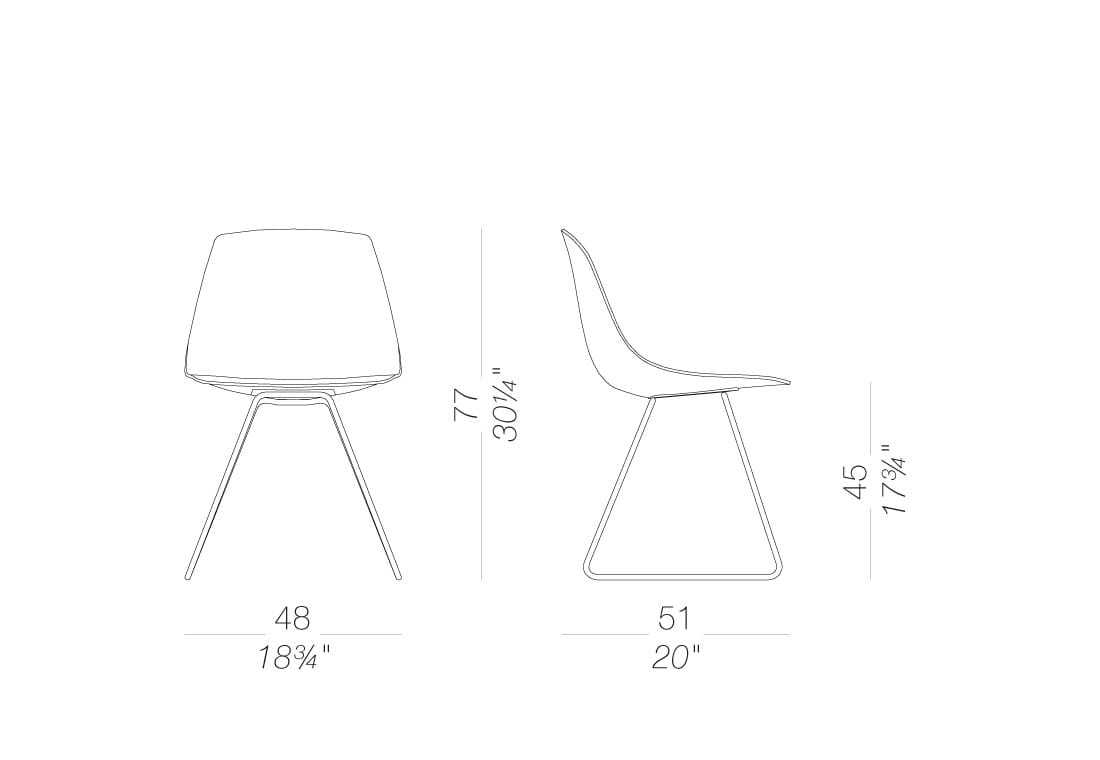 Сани сад стул Lapalma MIUNN OUTDOOR ARCH-00073729 - Вид №9