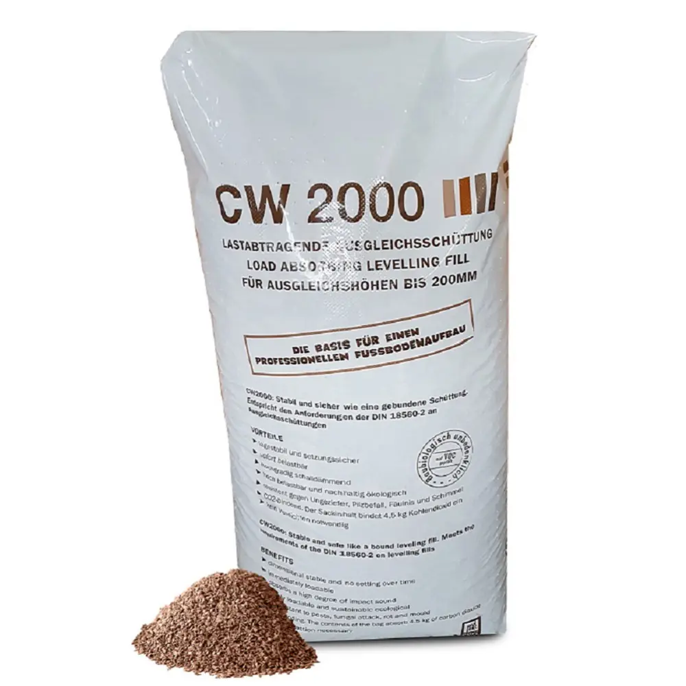 Шумоизоляционная сухая стяжка пола Cemwood CW2000 50л 87075614 STLM-2017869 