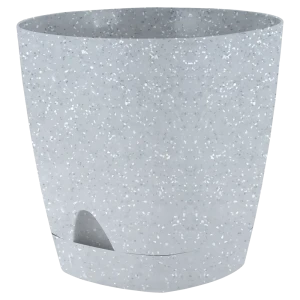 Горшок цветочный Ingreen Stone ø17 h16.5 см v2.5 л пластик серый 87209991 STLM-2178494