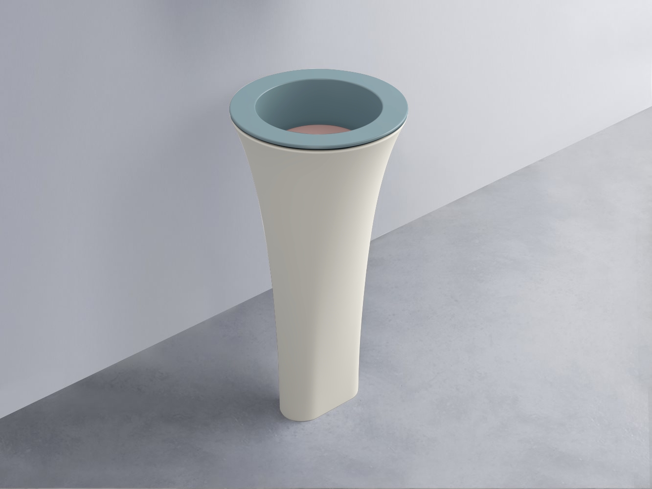 AMLA45-PL+AMPILT-CP+AMCOLT-TL Раковина Amedeo Tondo отдельностоящая cielo Enjoy + Amedeo Ceramica Cielo