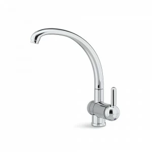 Смеситель для мойки однорычажный с поворотным, откидным и коническим изливом MARVEL NEWFORM Италия