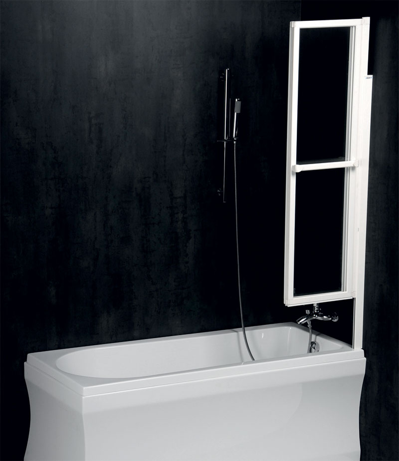 37817 Душевое ограждения на борт вынны Polysan Чехия  - Вид №1