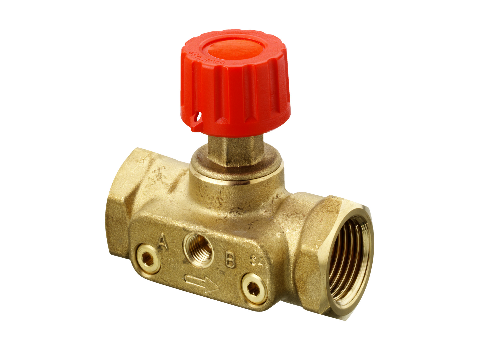 Danfoss Ручной запорный клапан CDT с внутренней резьбой CDT Клапан запорный DN 20 003Z7692  - Вид №52