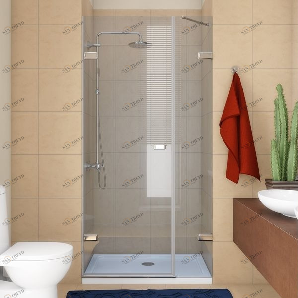 Душевая дверь в нишу 90x200 GK-862B стекло прозрачное 6 мм GUTEWETTER TREND DOOR 90X200GK862B