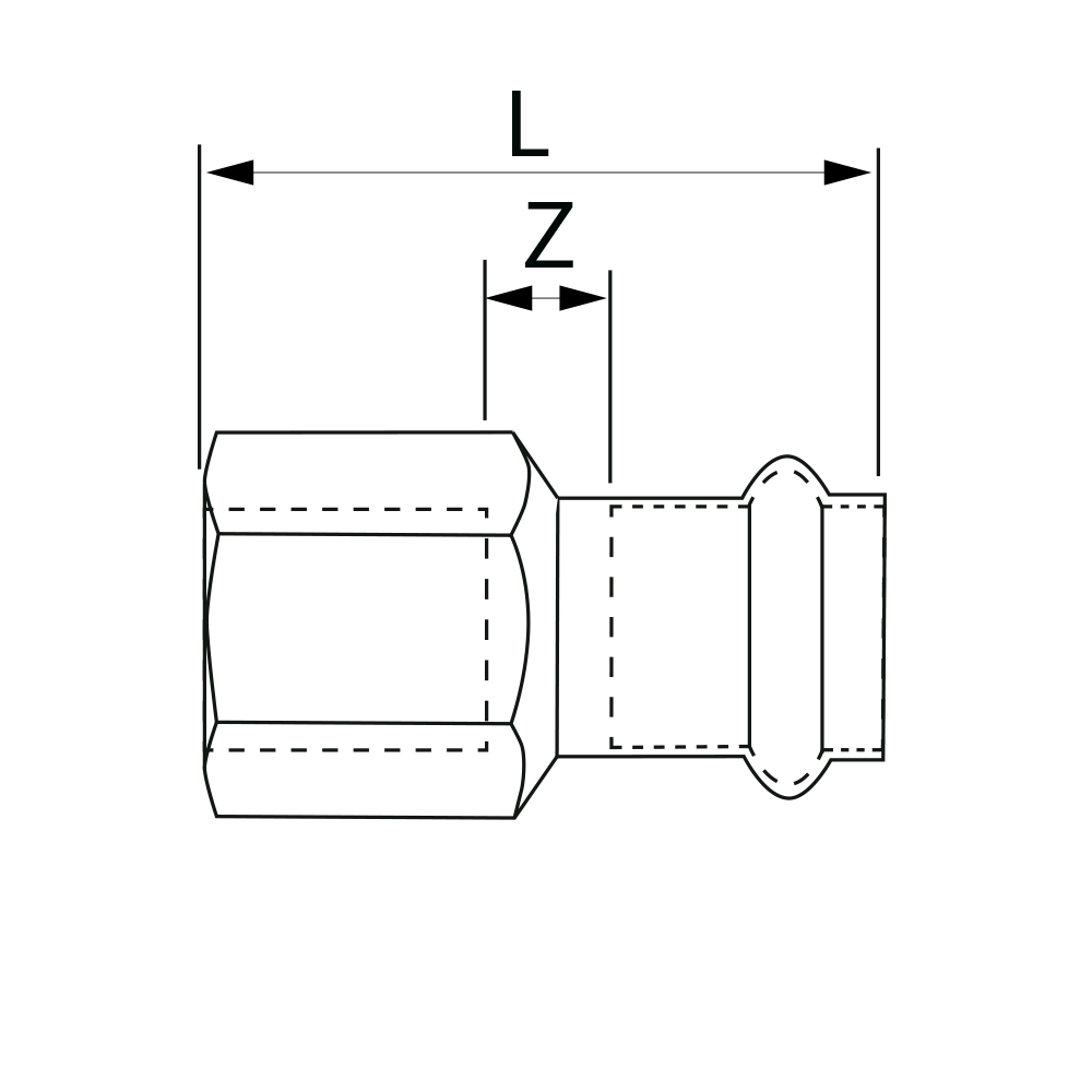 PS4270G0351000 Переходники Tece  - Вид №1