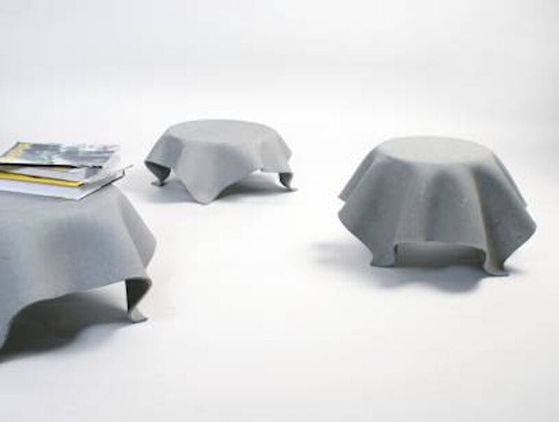 Бетонный низкий садовый столик SWISSPEARL дизайн ARCH-00084598 - Вид №2