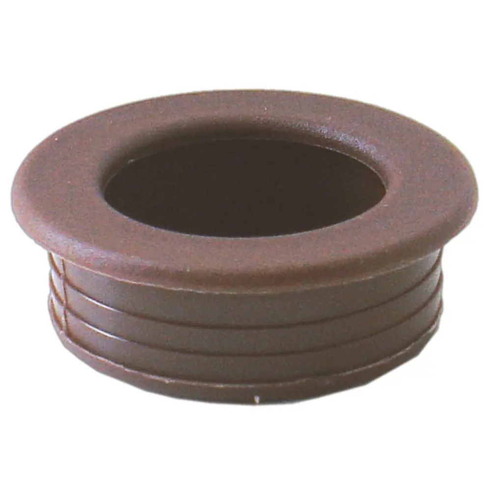 Мебельная ручка врезная коричневая 35 мм Santreyd STLM-2112027