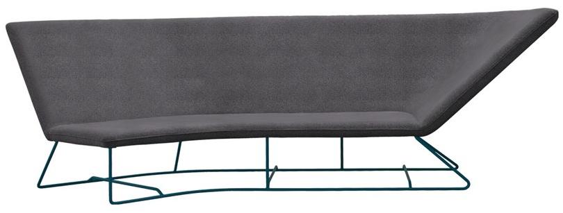 Fermob 3-х местный угловой тканевый садовый диван Ultrasofa 6241 - Вид №5