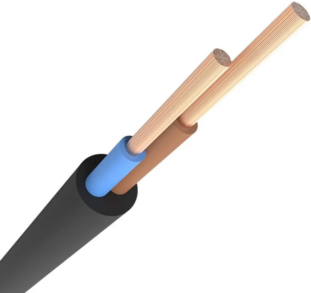 91544272 Кабель ККЗ КГтп-xЛ 2x6 100 м ГОСТ STLM-1110282