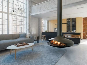 Focus creation Вращающийся газовый камин Gyrofocus