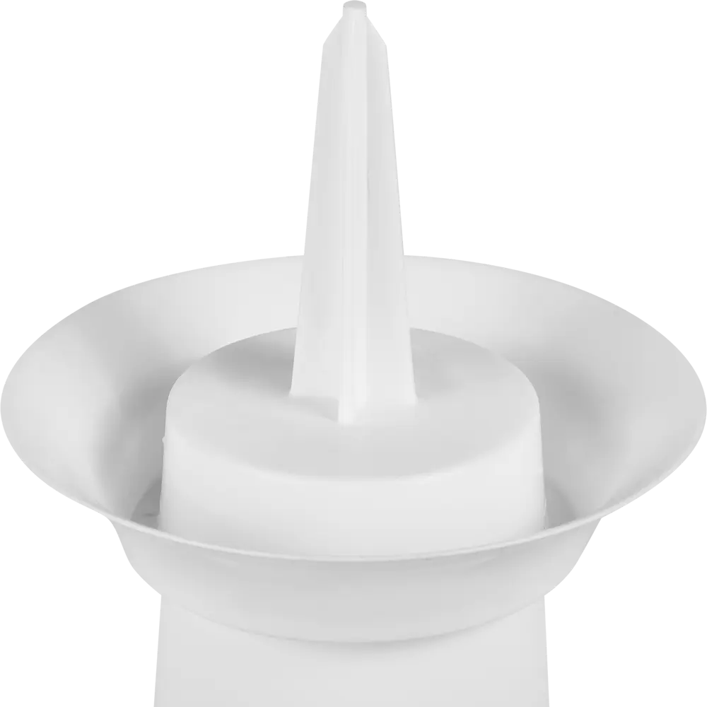 Вазон ø19 h41 см v14 л с колышком полипропилен белый Santreyd Товар без серии STLM-2198695 - Вид №3