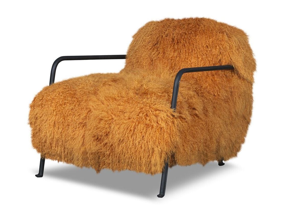 Меховое кресло с подлокотниками Baxter Брюссель ARCH-00090302 - Вид №1