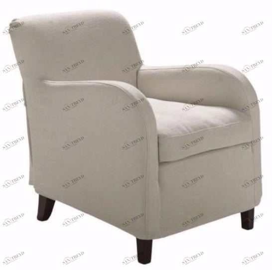 DE PADOVA Мягкое кресло со съемным чехлом из ткани с подлокотниками sun-id-1489238