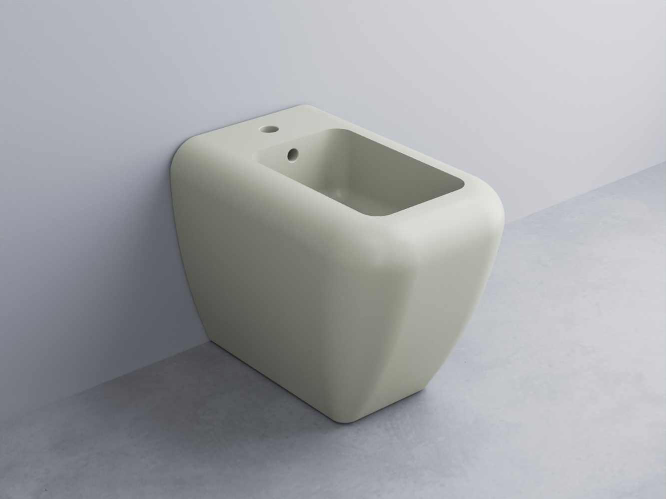 SHBI-PM Биде напольное с одним отверстием под смеситель cielo Shui Ceramica Cielo