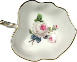 83566 Meissen Джемница 8см "Белая роза" Фарфор