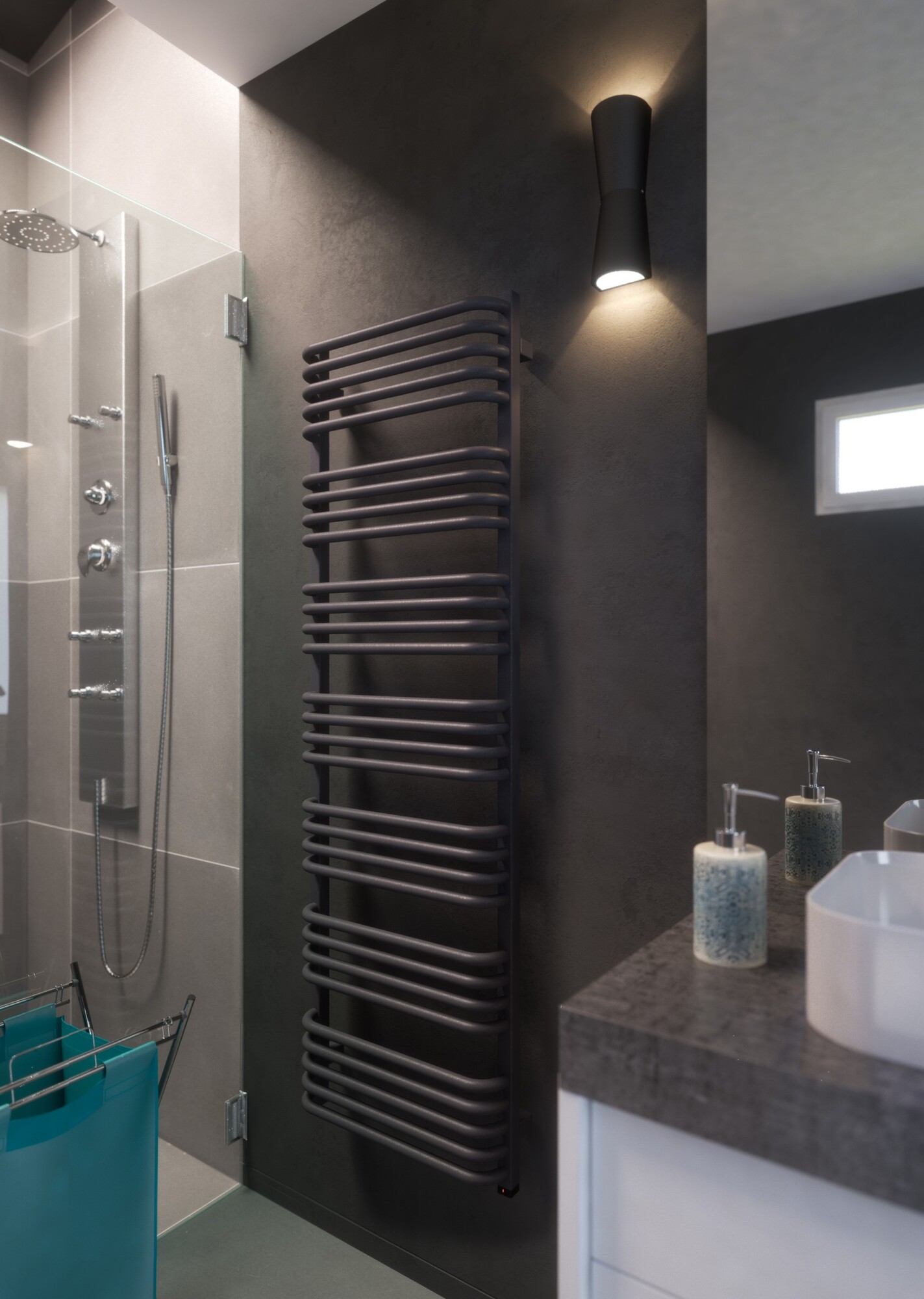 Полотенцесушители WZALN158070 Alex One Terma 8.60  - Вид №2