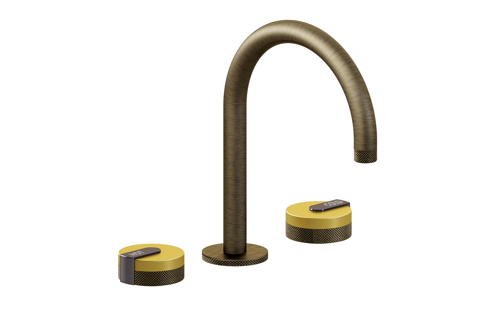 E-11512-R1BB-L1OX-VBB Смеситель для умывальника на 3 отвертия GRAFF MOD+