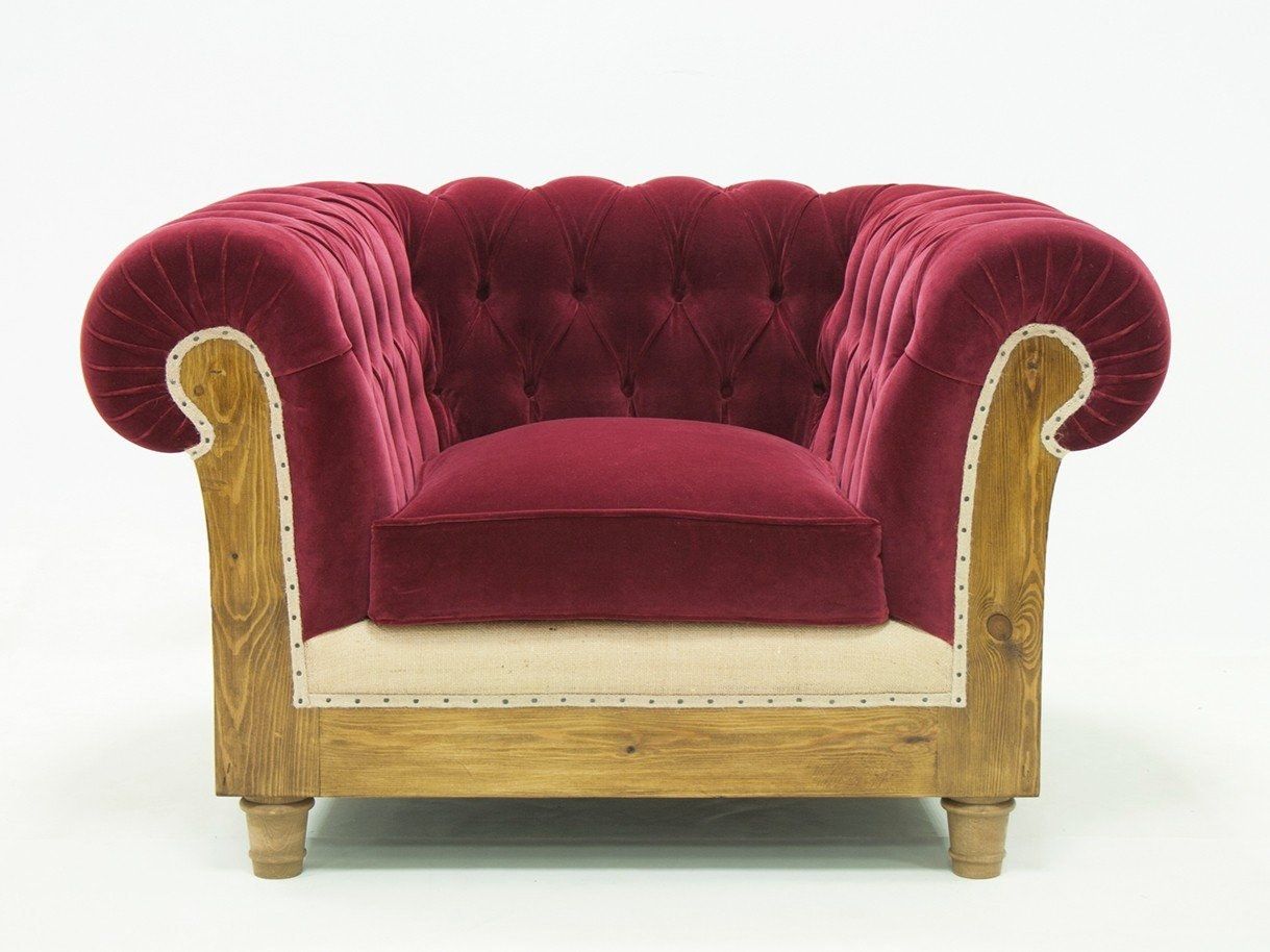 Тканевое кресло с подлокотниками CREARTE COLLECTIONS Chesterfield Loor Essence ARCH-00041741 - Вид №8